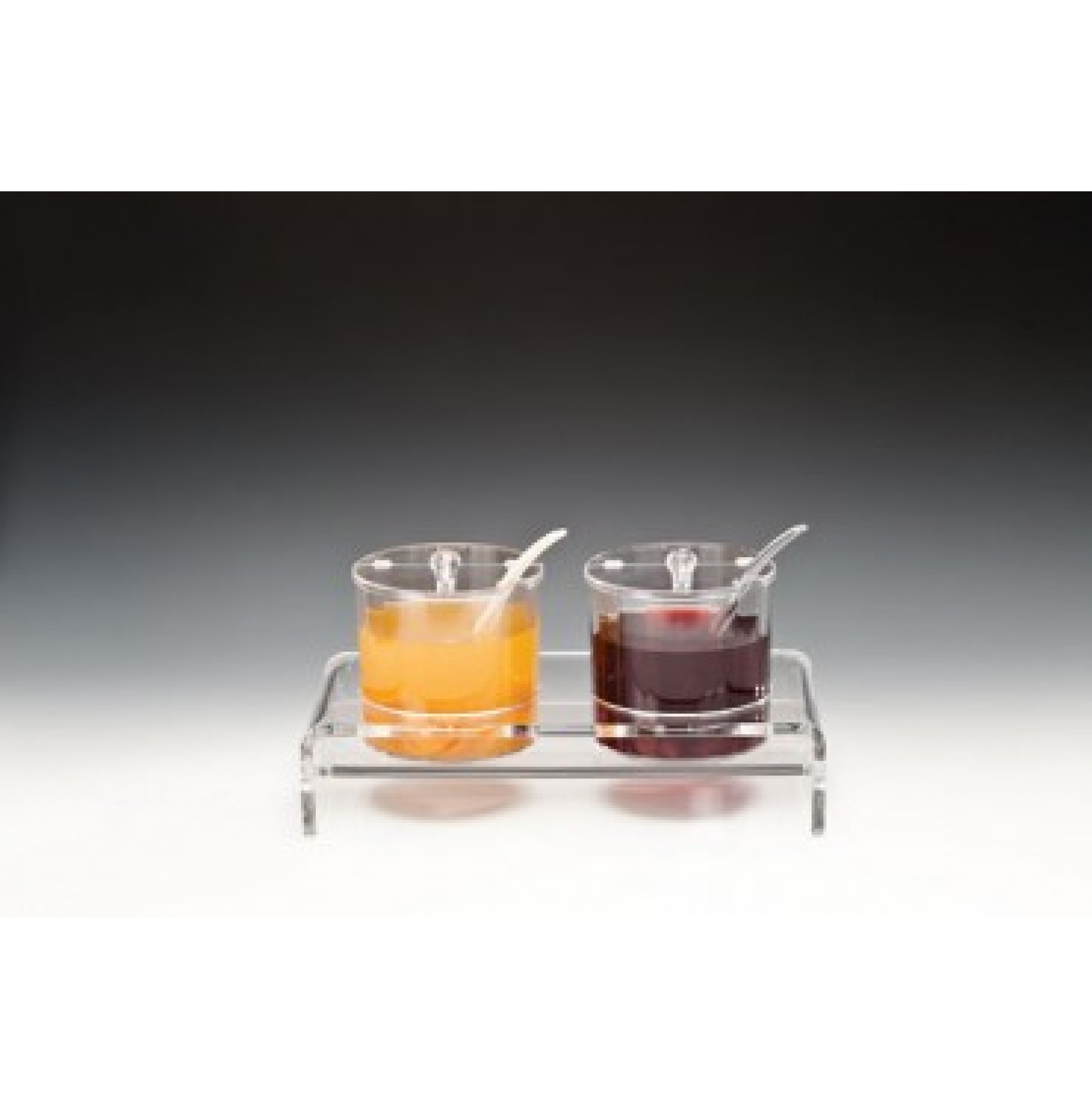 POLYCARBONAT SOSLUK REÇELLİK STANDI / 1.5 LİTRE 19,5 X 38 X H: 19 Cm